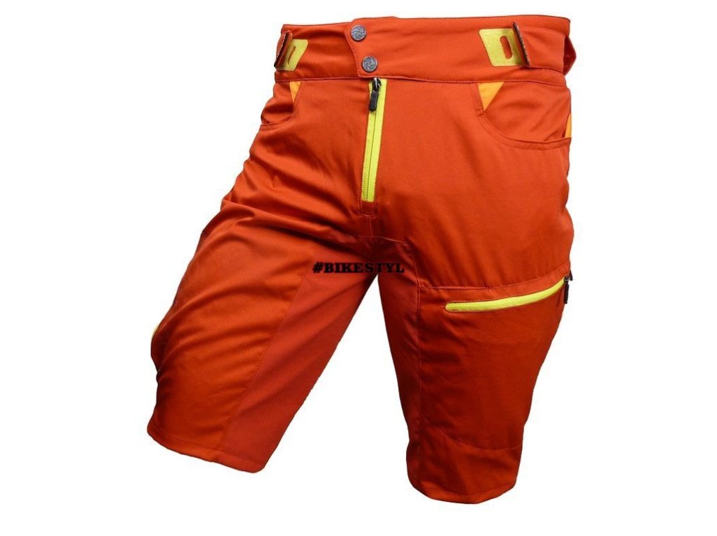 Haven Singletrail kraťasy bike shorts red