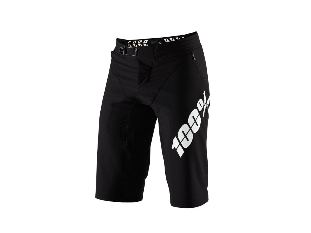 100% R-CORE X SHORTS BLACK kraťasy