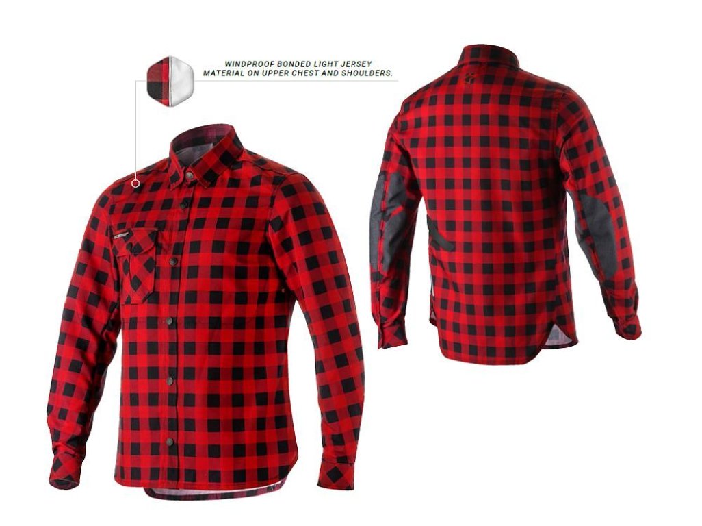 Alpinestars Andres Tech Shirt funkční košile Black Rio Red