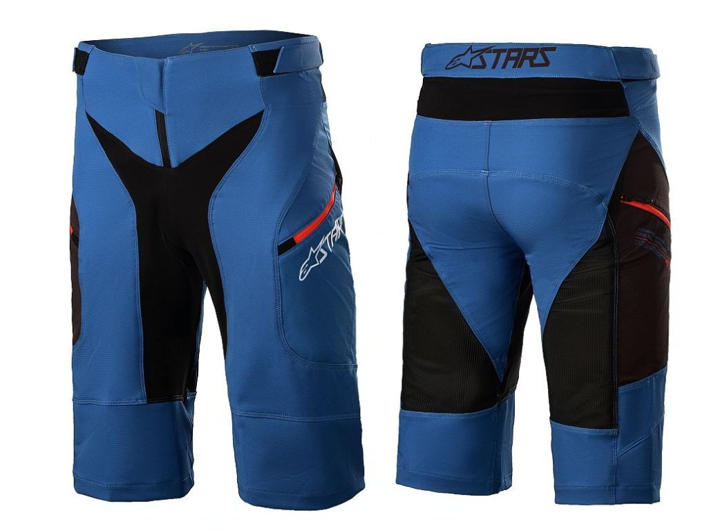 Alpinestars Drop 8.0 Shorts  Mid Blue/Bright Red