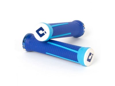 Gripy MTB ODI AG-1 Signature V2.1 Lock-On Navy Blue/ Aqua