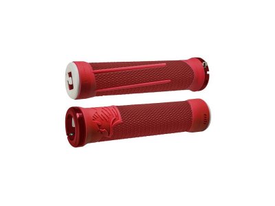 Gripy MTB ODI AG-2 Lock-On Red / Fire Red