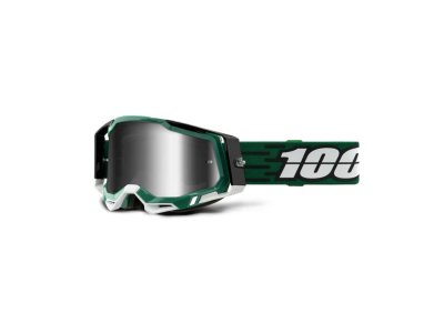 100% brýle RACECRAFT 2 goggle MILORI MIRROR SILVER lens