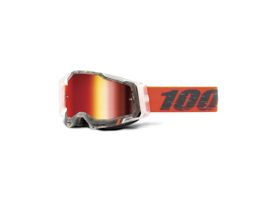 Brýle RACECRAFT 2 Goggle - Schrute - Mirror Red Lens