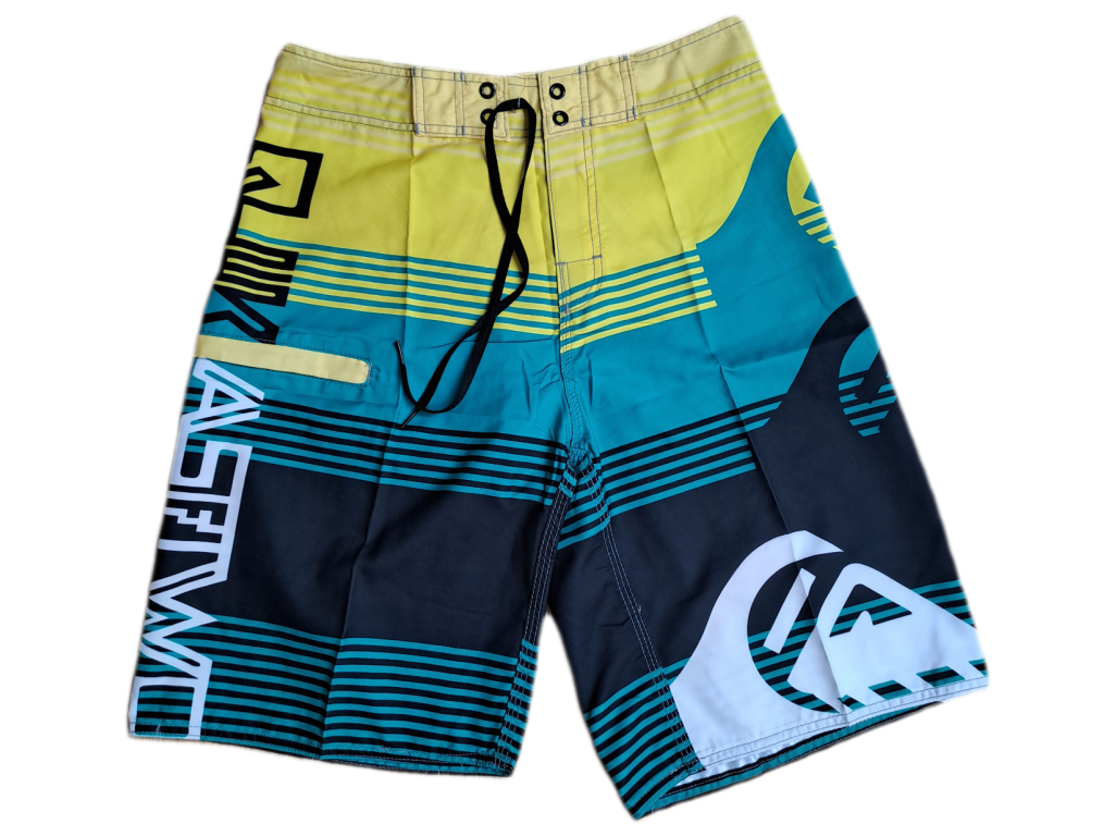 Pánské koupací kraťasy Quicksilver yellow/green